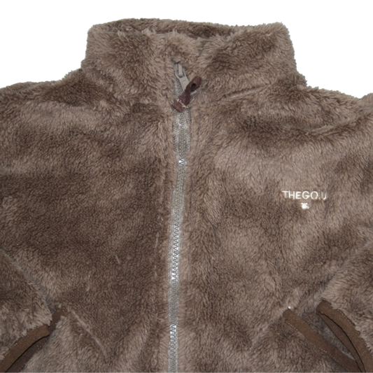 Fleece Jack Brown
