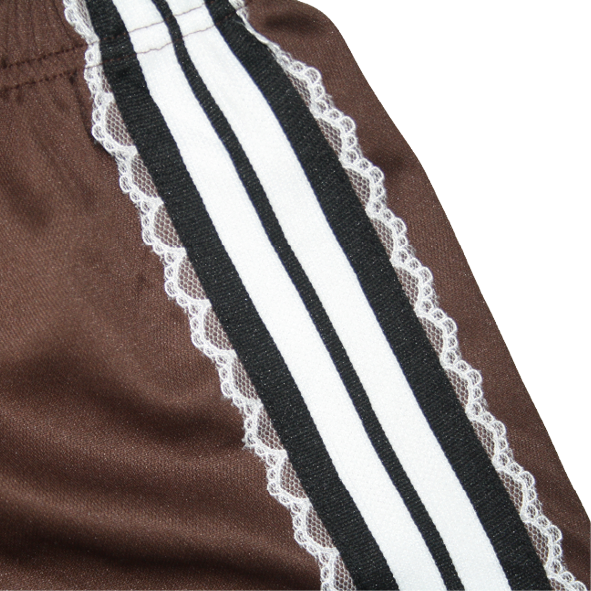 Lace Shorts Brown