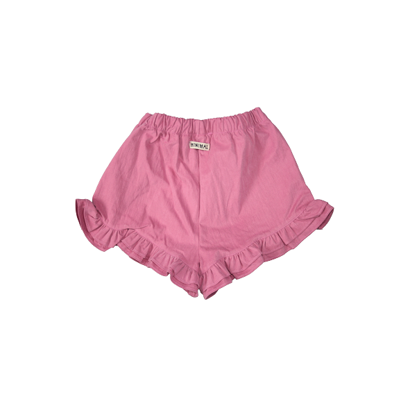 Frilled Shorts Pink