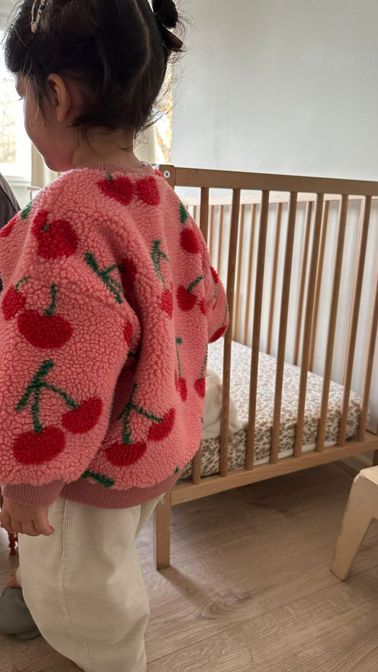 Teddy Cherry Sweater