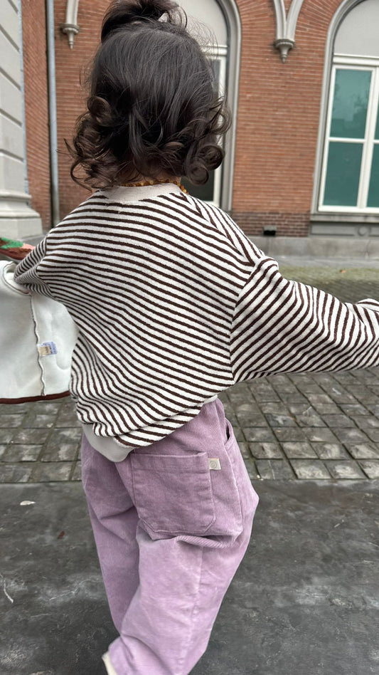 Lilac Corduroy Trousers