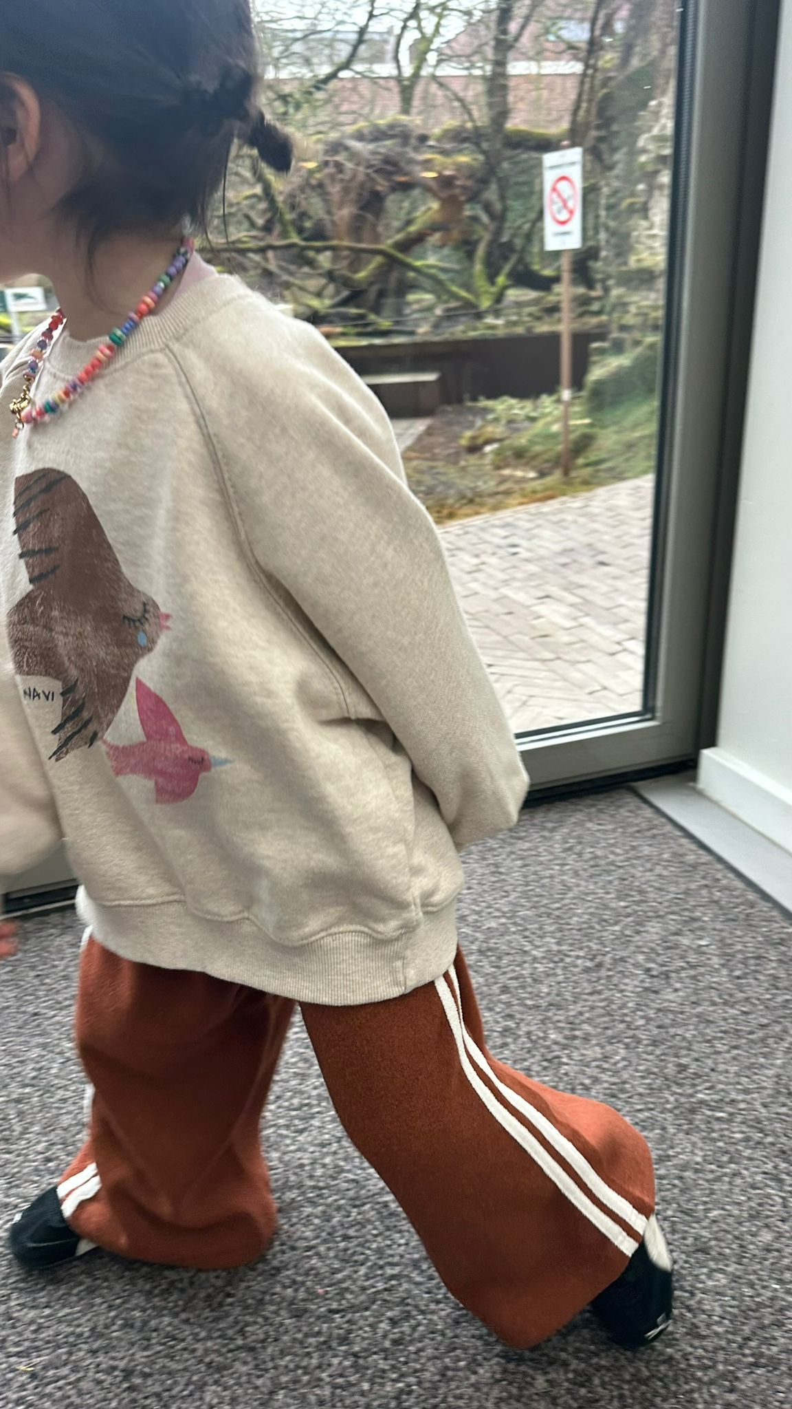 Sweater Bird Beige