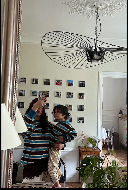 Striped Longsleeve blue - ADULT
