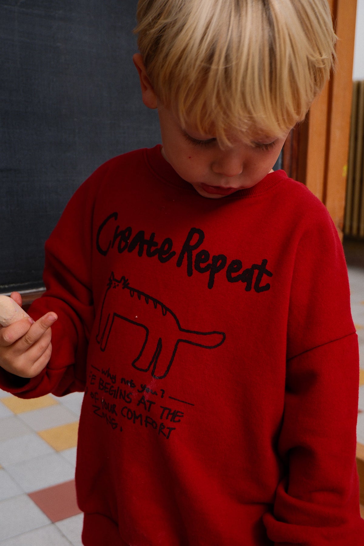 Sweater Create Red