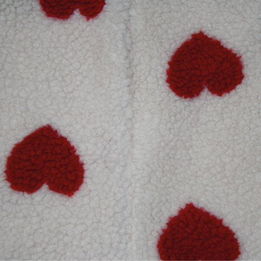 Teddy Jumpsuit Hearts