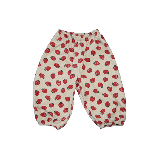 Corduroy Trousers Strawberry