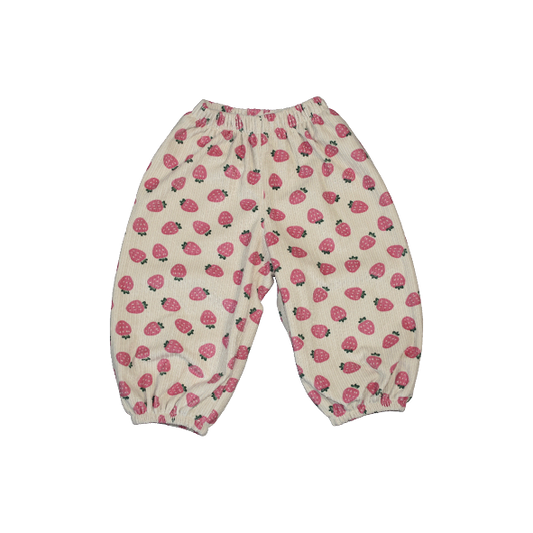 Corduroy Trousers Strawberry Pink