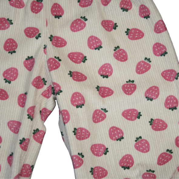 Corduroy Trousers Strawberry Pink