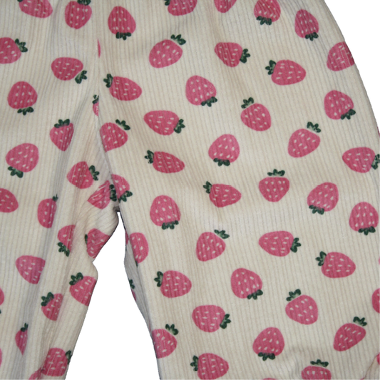 Corduroy Trousers Strawberry Pink