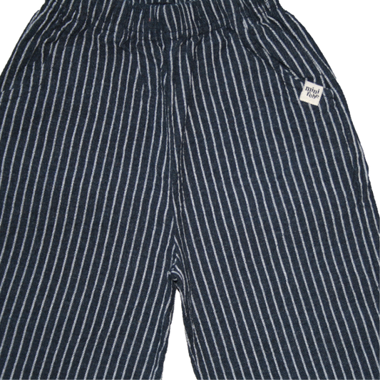 Striped Trousers Blue
