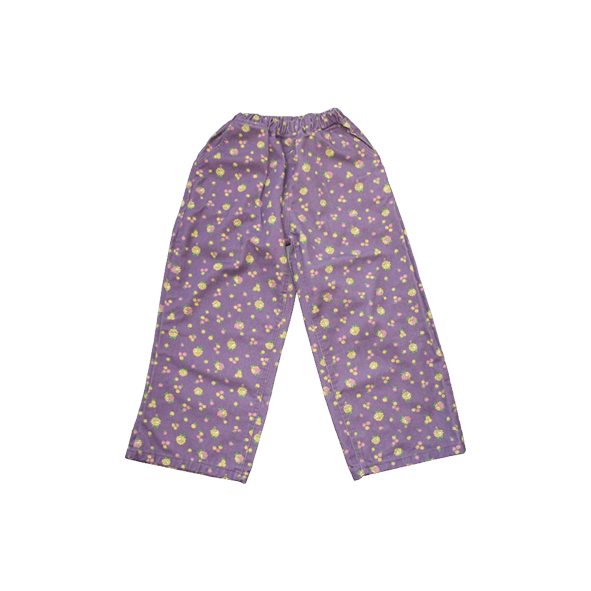 Flower Denim Purple