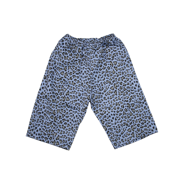 Denim Bermuda Leopard