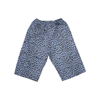 Denim Bermuda Leopard