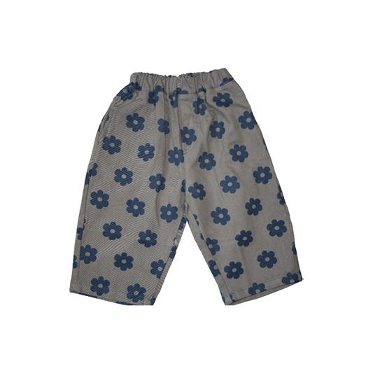 Flower Jeans Blue
