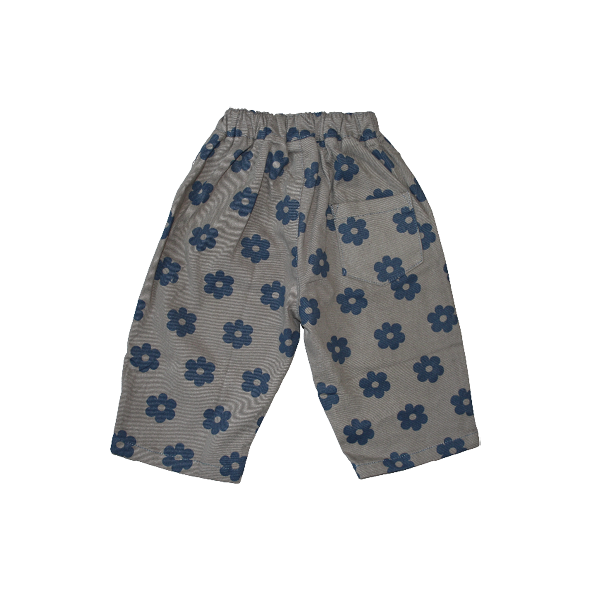 Flower Jeans Blue
