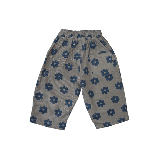 Flower Jeans Blue