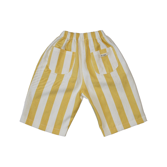 Baby Striped Pants Yellow