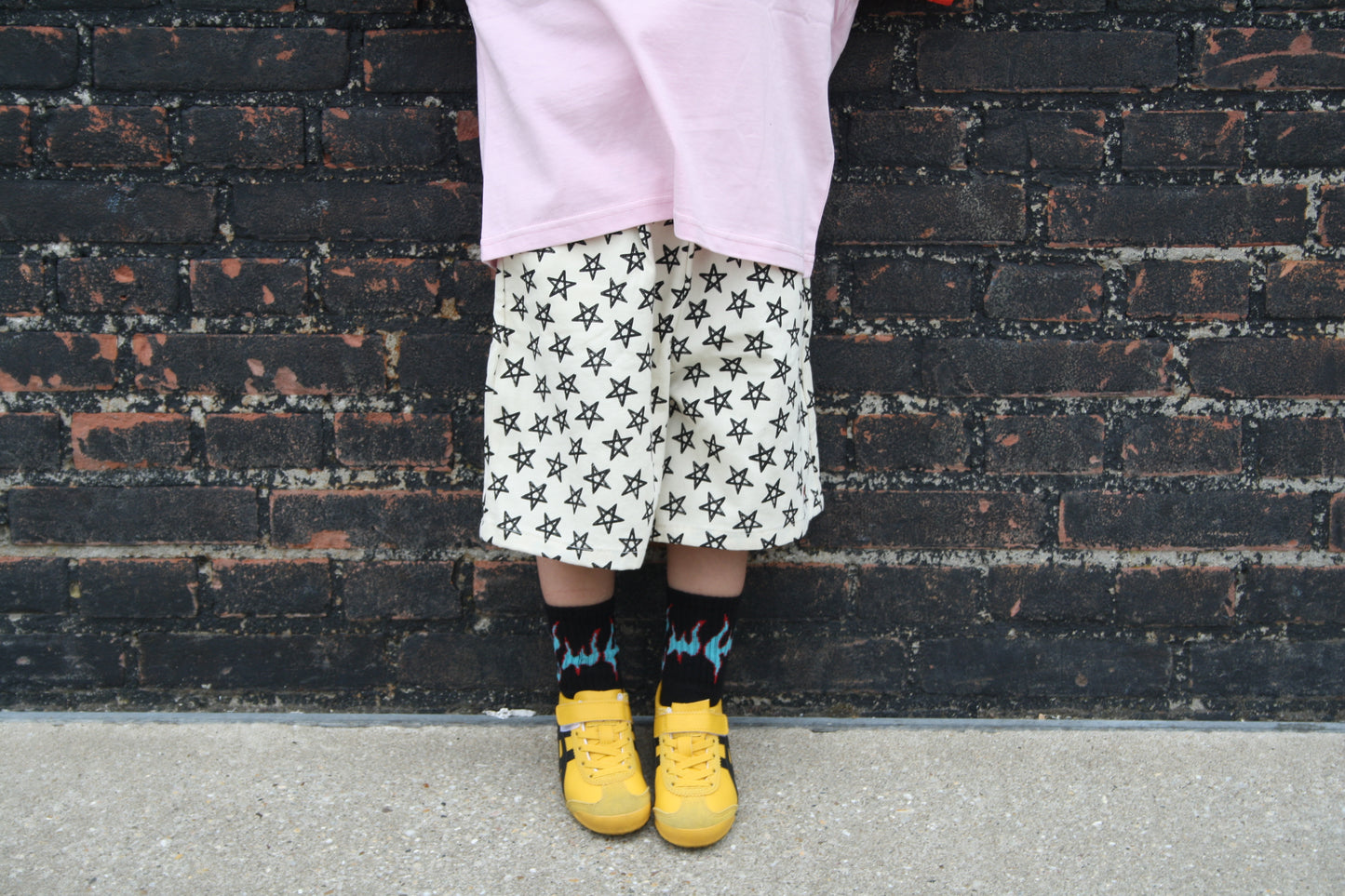 Flame Socks Black/Blue