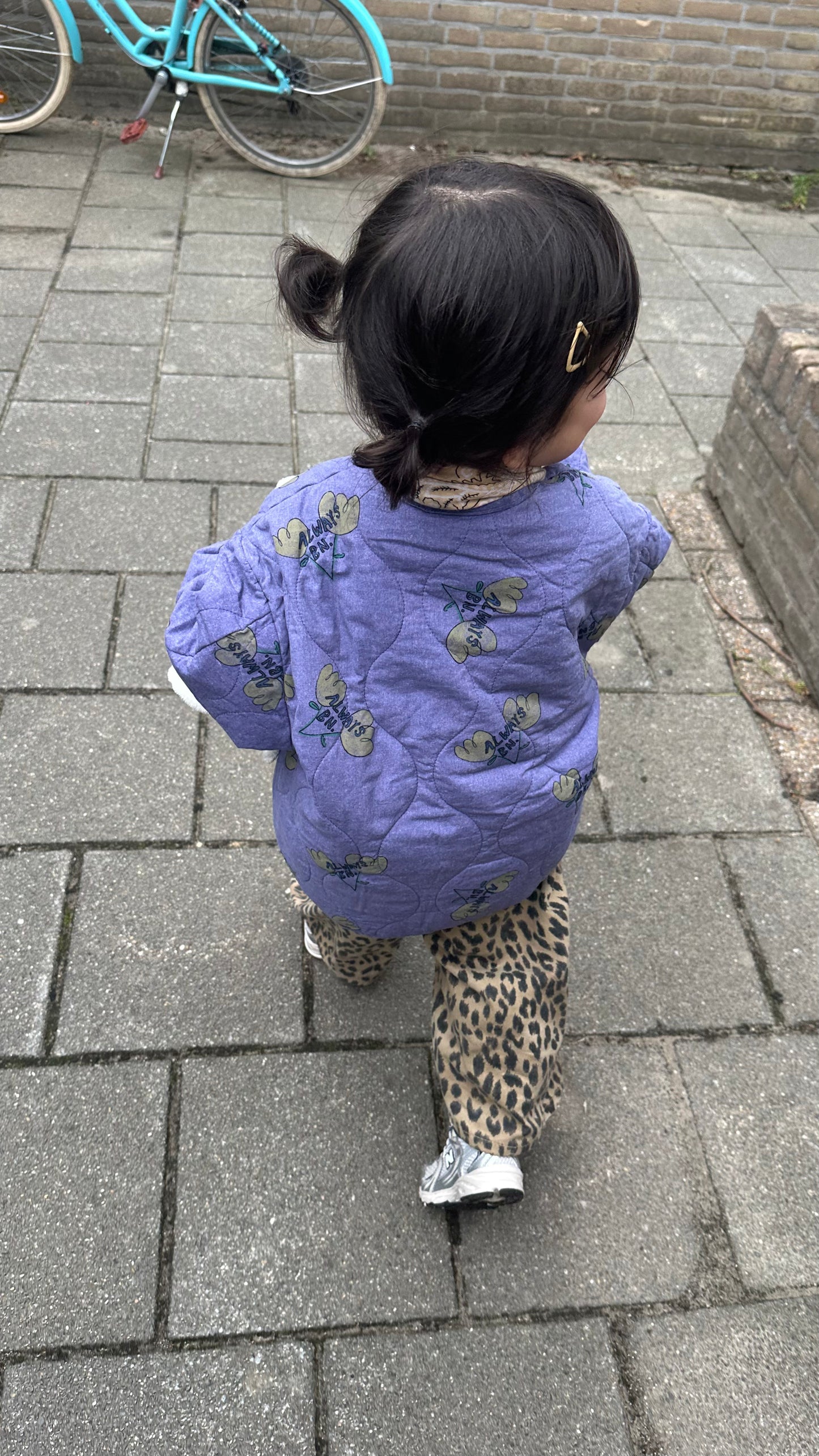 Wide Leg Leopard Trousers