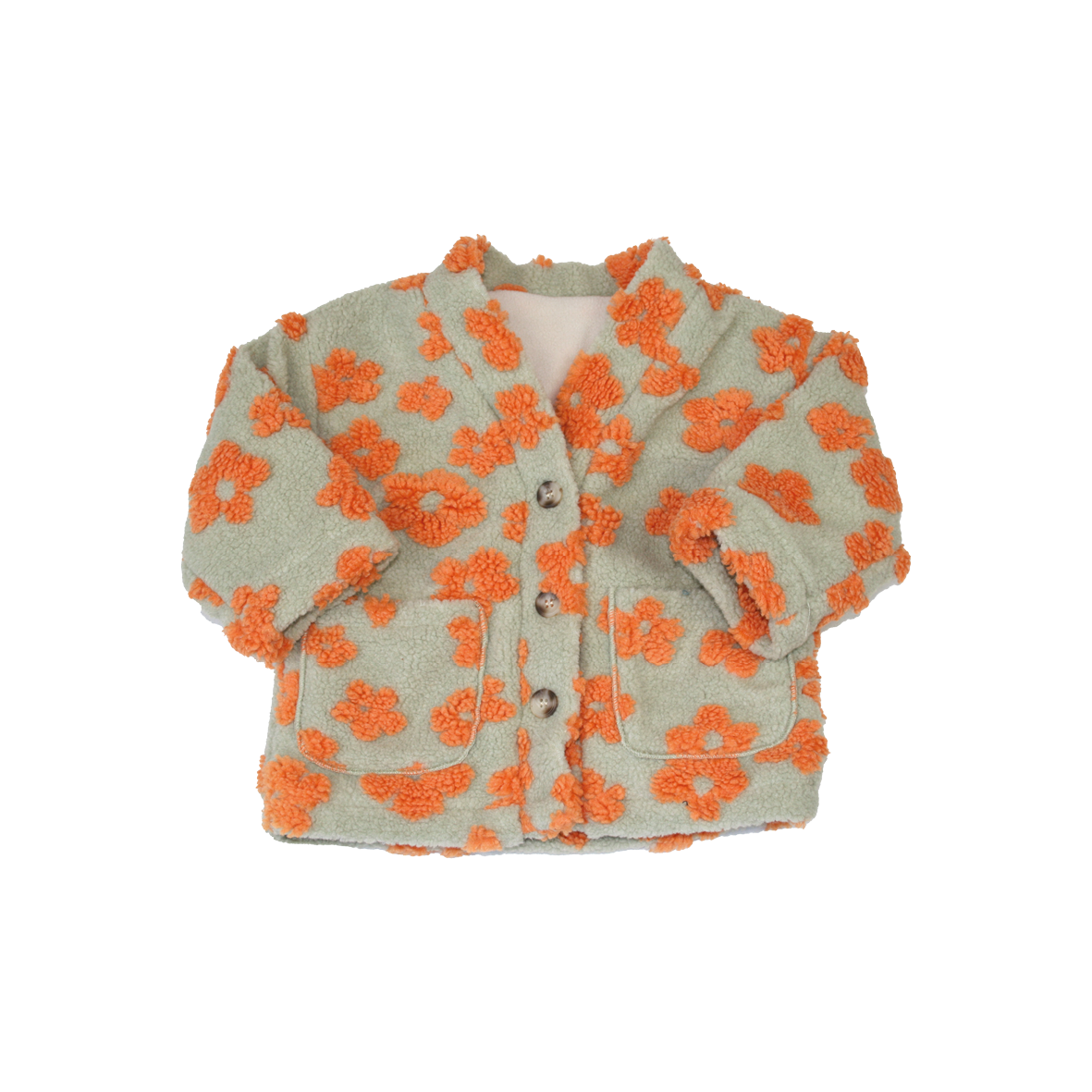 Teddy Jacket Flowers