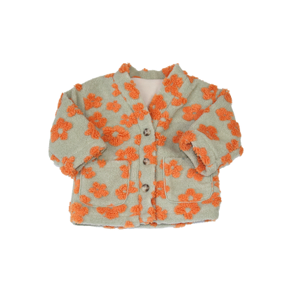 Teddy Jacket Flowers