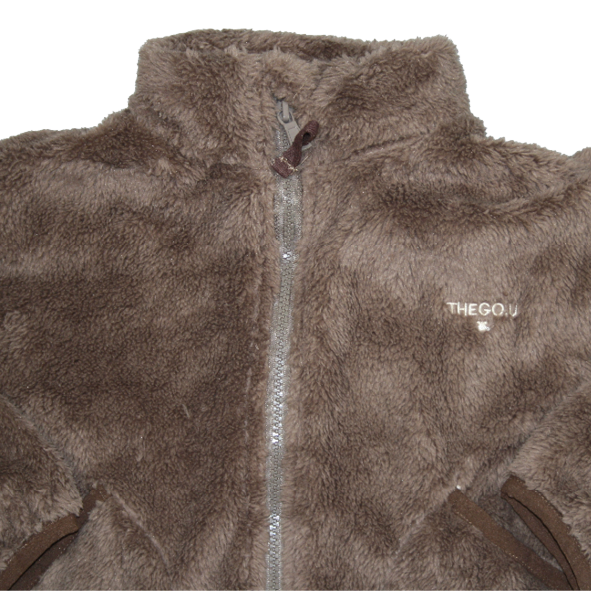 Fleece Jack Brown