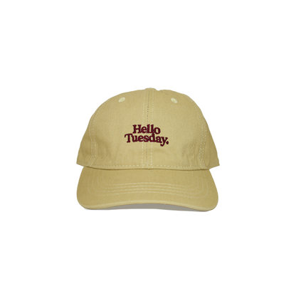 Cap Hello Tuesday Yellow