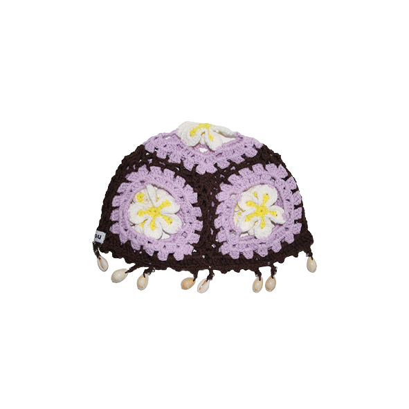 Crochet Hat Lilac