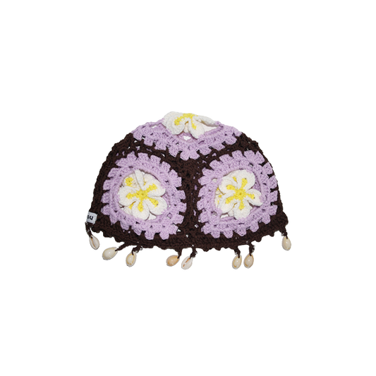 Crochet Hat Lilac