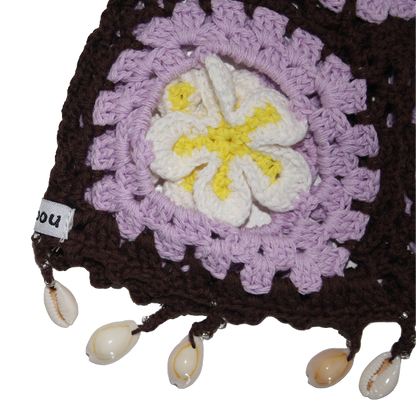 Crochet Hat Lilac