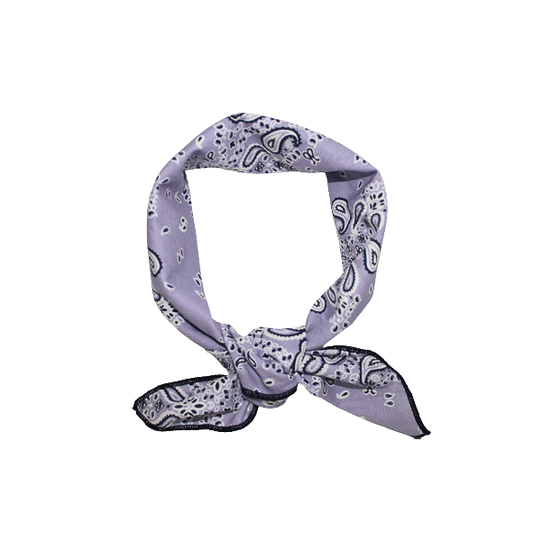 Paisley Bandana Lilac