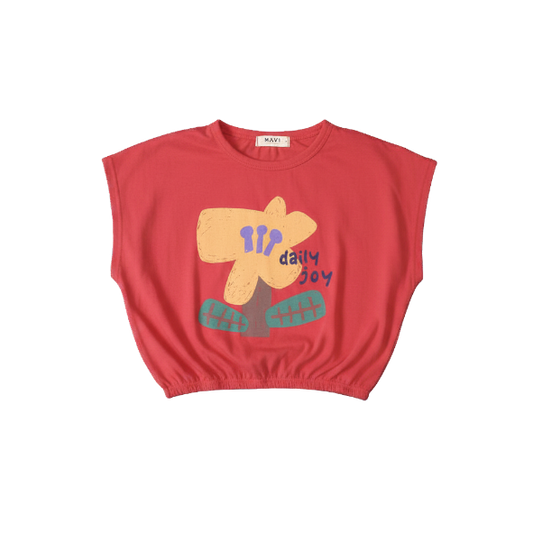 Flower Top Red