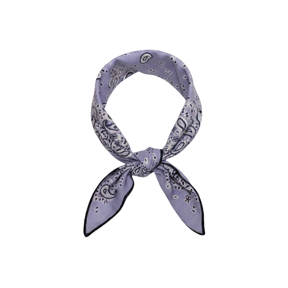 Paisley Bandana Lilac