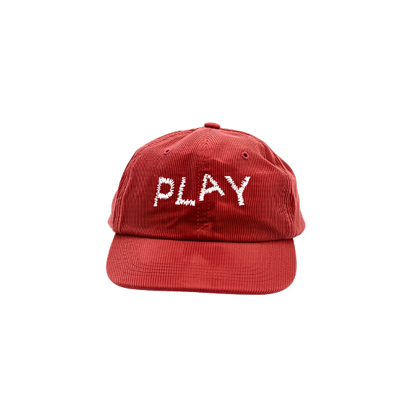 Corduroy Cap Red