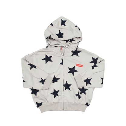 Hooded Zip-Up Stars
