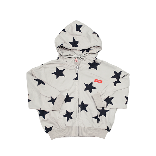 Hooded Zip-Up Stars
