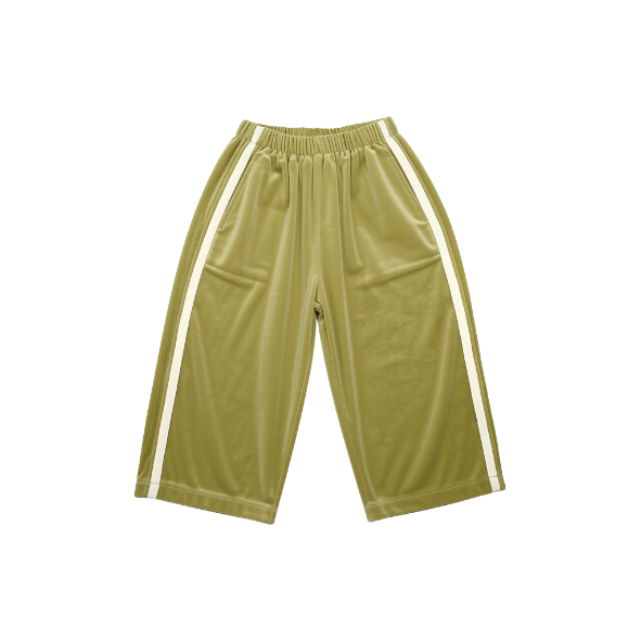 Velvet Trackpants Olive