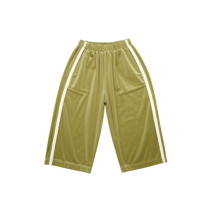 Velvet Trackpants Olive
