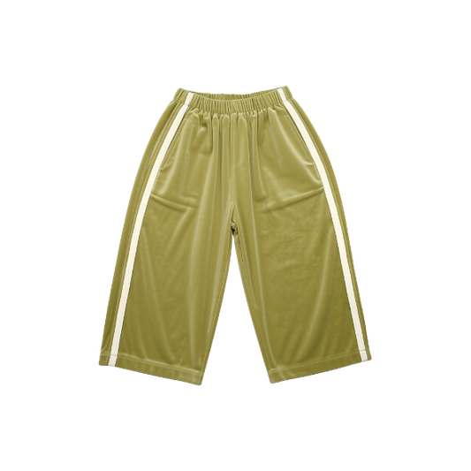 Velvet Trackpants Olive