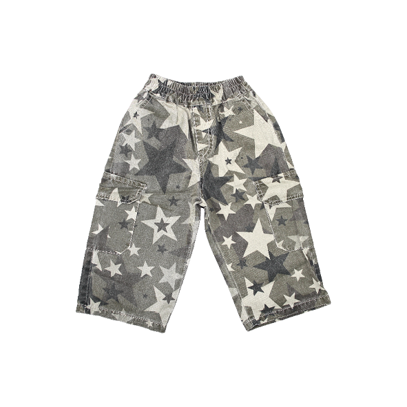 Camo & Stars Cargo Trousers