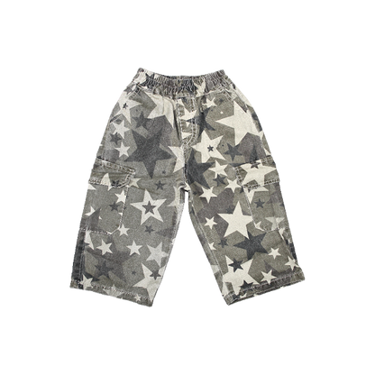 Camo & Stars Cargo Trousers