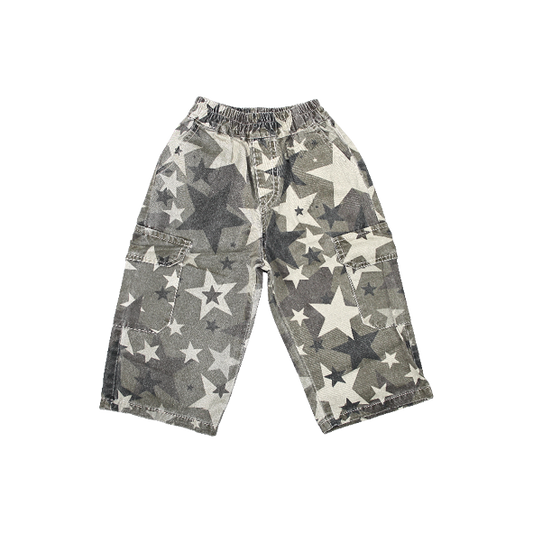 Camo & Stars Cargo Trousers