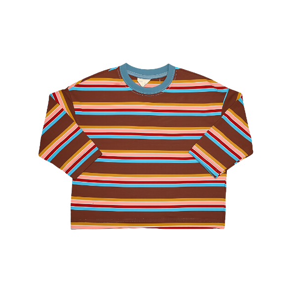 Striped Longsleeve Multi Brown