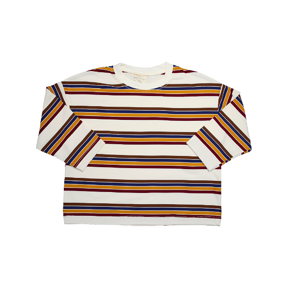 Striped longsleeve Multi White
