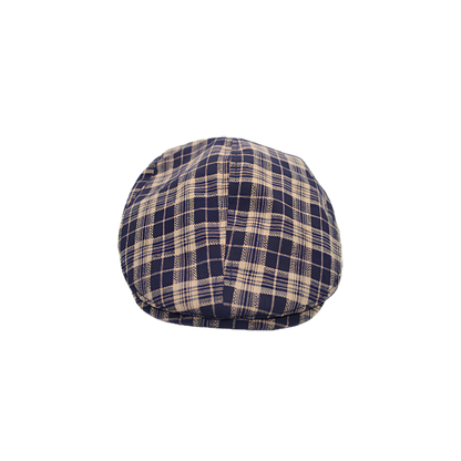 Cap Checked Blue