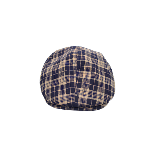 Cap Checked Blue