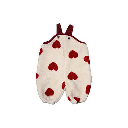 Teddy Jumpsuit Hearts