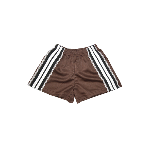 Lace Shorts Brown