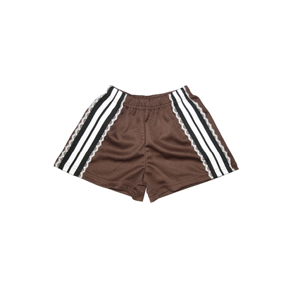 Lace Shorts Brown