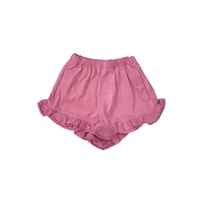 Frilled Shorts Pink